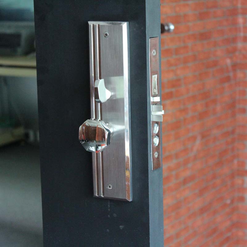 High quality big panel stainless steel door lock