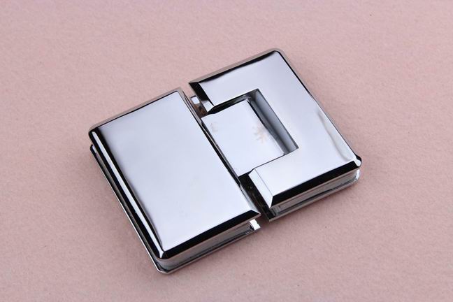 High anti-rusty 180 degree beveled brass shower door hinge